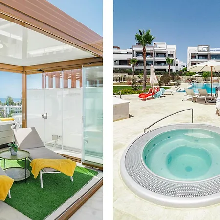 Lms48- Roof Terrace, Jacuzzi & Sauna Estepona
