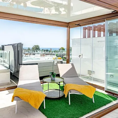 Lms48- Roof Terrace Jacuzzi Sauna * Estepona