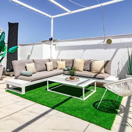 Lms48- Roof Terrace, Jacuzzi & Sauna Apartament Estepona