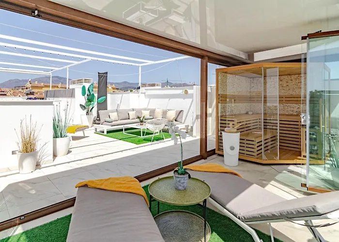Lms48- Roof Terrace Jacuzzi Sauna Apartamento Estepona