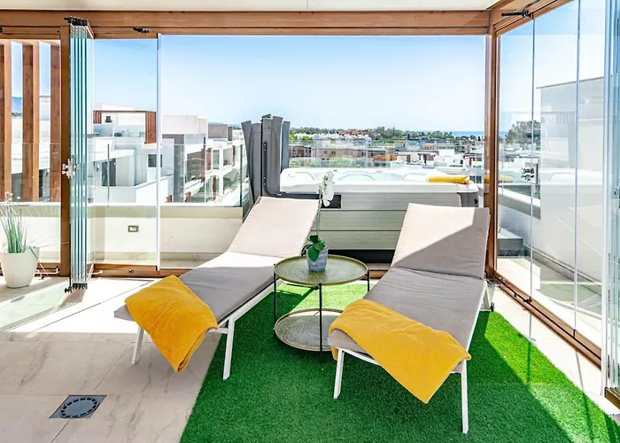 Lms48- Roof Terrace Jacuzzi Sauna Apartamento