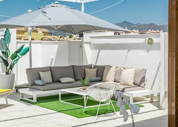 Lms48- Roof Terrace Jacuzzi Sauna Апартаменты Эстепона